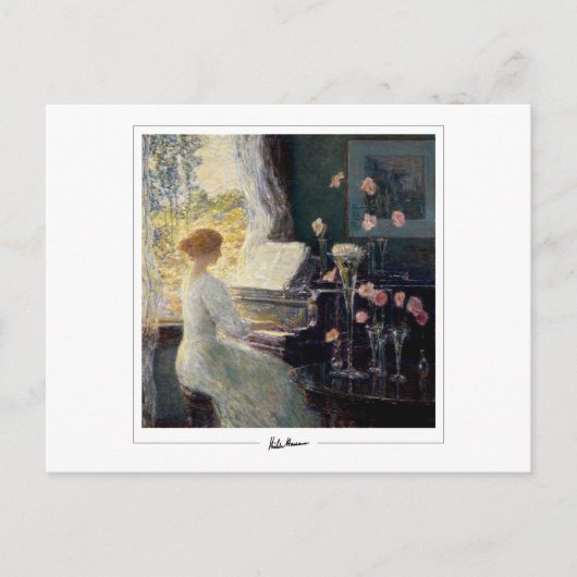 Childe Hasssam #4-2 -ファインアートはがき ポストカード (正面)