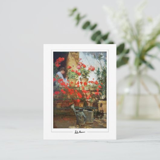 Childe Hasssam #7 -ファインアートはがき ポストカード (スタンド正面)