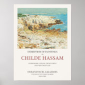 Childe Hasssam A北東ヘッドランドコースタルランド ポスター (正面)