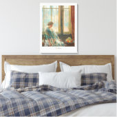 Childe Hasssam New York Window 1912アート展 キャンバスプリント (インサイチュ (寝室))