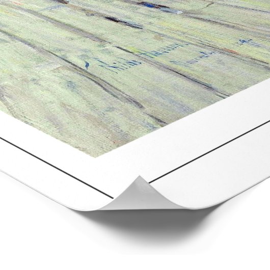 Childe Hasssam Zeding Art Poster #119-2 ポスター (角)