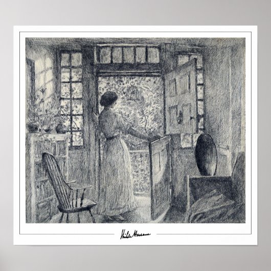 Childe Hasssam Zeding Art Poster #139 ポスター (正面)