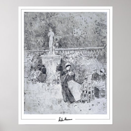 Childe Hasssam Zeding Art Poster #148-2 ポスター (正面)