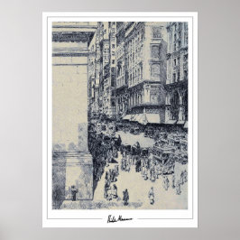 Childe Hasssam Zeding Art Poster #155-2 ポスター