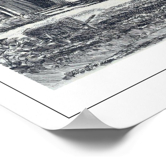 Childe Hasssam Zeding Art Poster #160-2 ポスター (角)