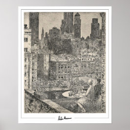 Childe Hasssam Zeding Art Poster #174-2 ポスター