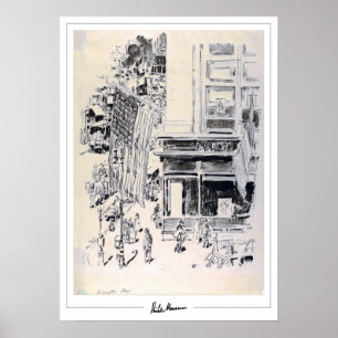 Childe Hasssam Zeding Art Poster #341-2 ポスター