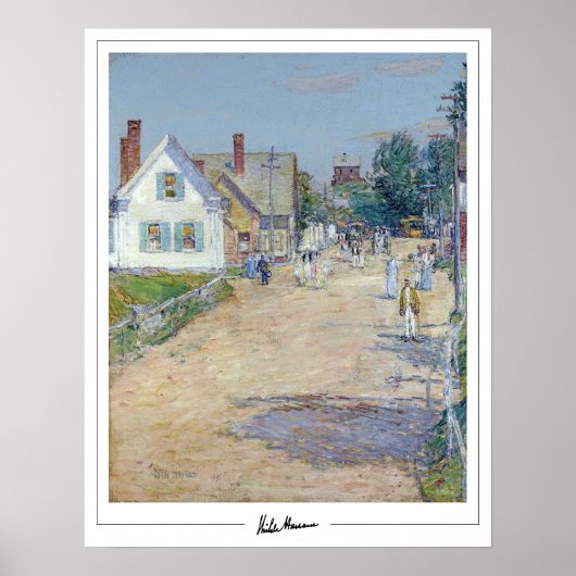 Childe Hasssam Zeding Art Poster #36 ポスター (正面)