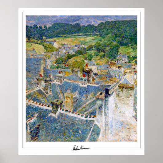 Childe Hasssam Zeding Art Poster #402-2 ポスター (正面)