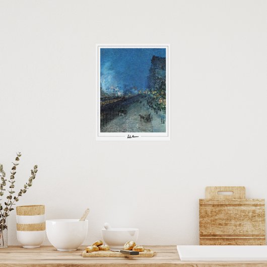 Childe Hasssam Zeding Art Poster #437-2 ポスター (キッチン)