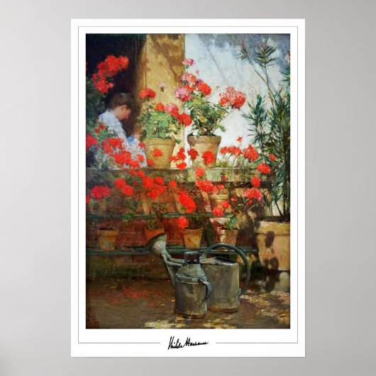 Childe Hasssam Zeding Art Poster #7 ポスター (正面)