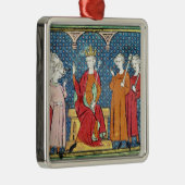 Childeric IIのAustrasiaのMerovingian王 メタルオーナメント (右)