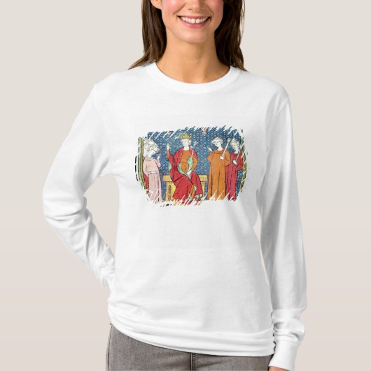 Childeric IIのAustrasiaのMerovingian王 Tシャツ (正面)