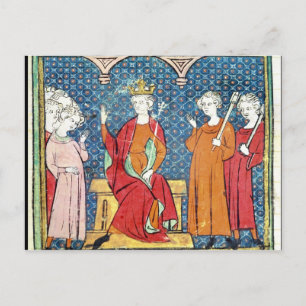 Childeric II、Merovingian King of Austrasia ポストカード
