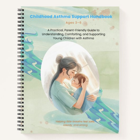 Childhood Asthma Support Handbook Companion Notebo ノートブック (正面)