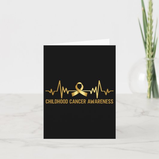 Childhood Cancer Awareness September Cancer カード (正面)