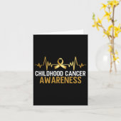 Childhood Cancer Awareness September Cancer 2  カード (黄色い花)