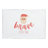 childhood cancer brave Christmas Santa  枕カバー (裏面)