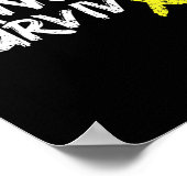 Childhood Cancer Survivor Yellow Ribbon Awareness  ポスター (角)