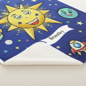  Childhood Dreams Sherpa Blanket, Medium 50 X 60 シェルパブランケット (3/4)