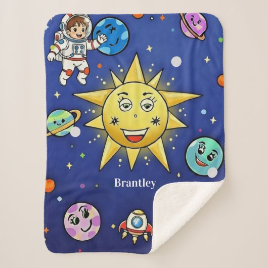 Childhood Dreams Sherpa Blanket, Small 30 X40 シェルパブランケット (正面)