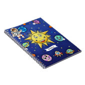 Childhood Dreams Spiral Notebook ノートブック (右側)