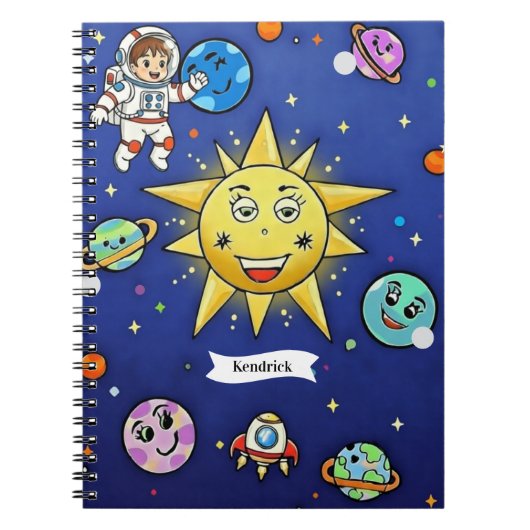 Childhood Dreams Spiral Notebook ノートブック (正面)