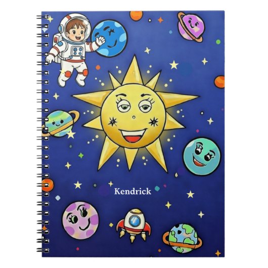 Childhood Dreams Spiral Notebook, 6.5 x 8.75 ノートブック (正面)