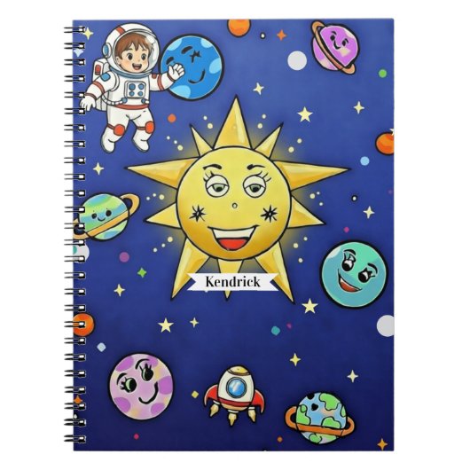 Childhood Dreams Spiral Photo Notebook ノートブック (正面)