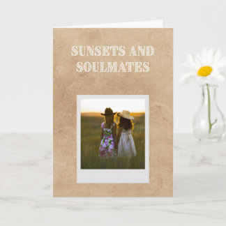 Childhood friends, Sisters, Soulmates Card カード