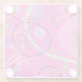 Childhood Memories Abstract Art  ガラスコースター (裏面)