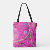 Childhood Memories Abstract Art  トートバッグ (裏面)