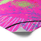 Childhood Memories Abstract Art  ポスター (角)