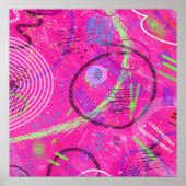 Childhood Memories Abstract Art  ポスター (正面)