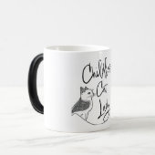Childless cat Lady travel mug モーフィングマグカップ (正面左)