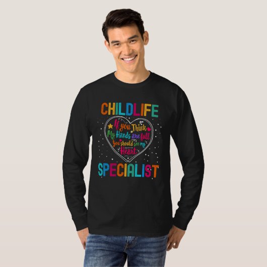 Childlife Specialist Appreciation Week Back to Sch Tシャツ (正面フル)