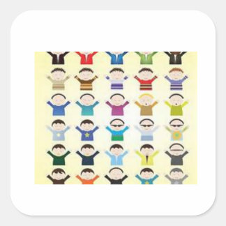 Childrenスタンプ スクエアシール