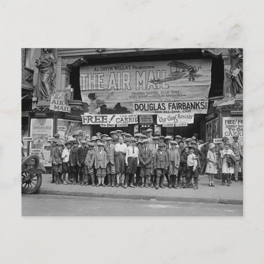 Children at the Movies, 1925 ポストカード (正面)