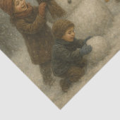 Children Building a Snowman 薄葉紙 (詳細)
