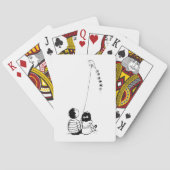 Children Flying A Kite Playing Cards トランプ (裏面)