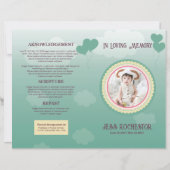 Children Funeral Program Template (正面)