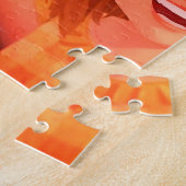 Children Having Fun Together on a 30 Piece Puzzle ジグソーパズル (側面)