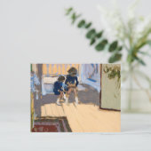 Children in a Room, 1909 by Edouard Vuillard ポストカード (スタンド正面)