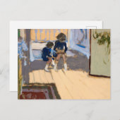 Children in a Room, 1909 by Edouard Vuillard ポストカード (正面/裏面)