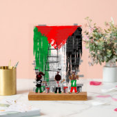 Children of Gaza Painting Palestine Flag  アクリルサイン (ウェディング)