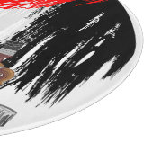 Children of Gaza Painting Palestine Flag  カッティングボード (角)