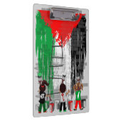 Children of Gaza Painting Palestine Flag  クリップボード (右)