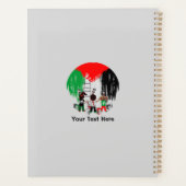 Children of Gaza Painting Palestine Flag  プランナー手帳 (裏面)