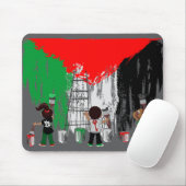 Children of Gaza Painting Palestine Flag  マウスパッド (マウス)