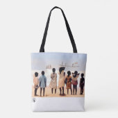 Children of Ghana-Artist - Shelia Turner Tote Bag トートバッグ (裏面)